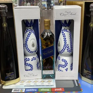 Johnnie Walker Blue Label, Clase Azul Reposado, Don Julio 1942 #Tequila #Scotch #Celebrations #Gifts