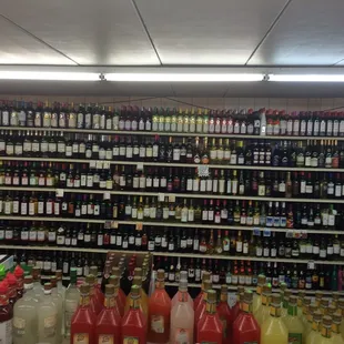 They carry a full line of fine wine