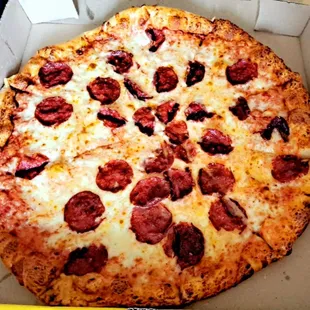 Pepperoni pizza