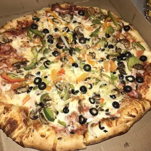 Veggie pizza