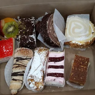 $1.50 each, $13 total. Tasted as good as they looked!