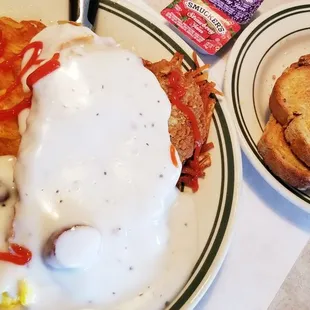chicken wings and fried chicken, food