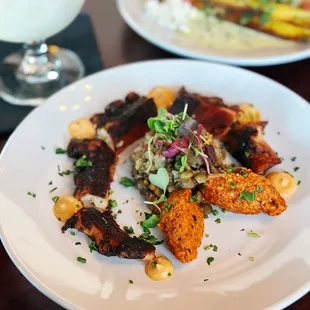 Pulpo a la parilla (charred octopus)