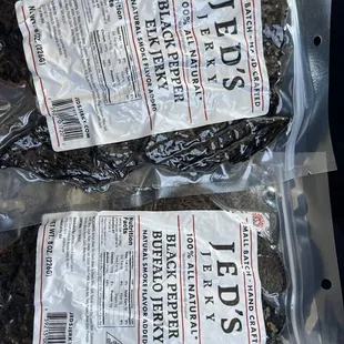 only a couple bags of jerky out of the million i buy for my partner