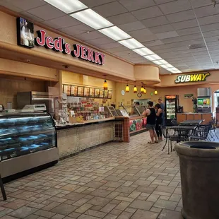 the inside of a store