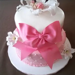 Baby shower cake.