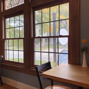 Original windows - view from main room.