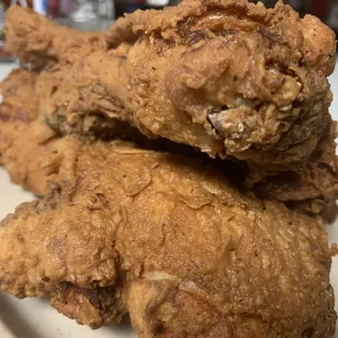 Hand breaded Fried Chicken