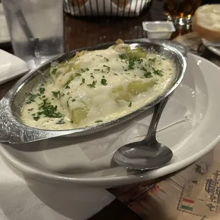 Stuffed peppers with crab
