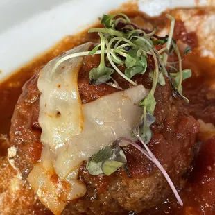 Meatball appetizer.