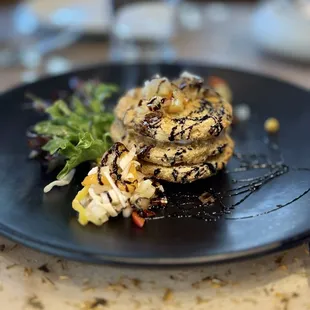 Fried green tomatoes