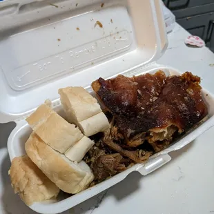 Half lb pulled pork