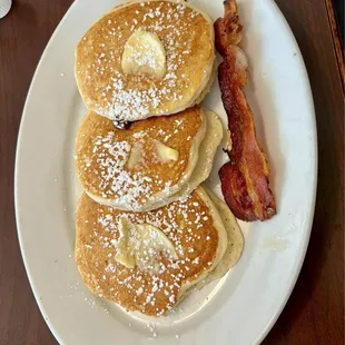 Kids silver dollar pancake meal