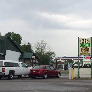 cars parked in a parking lot