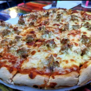 Sausage Pizza