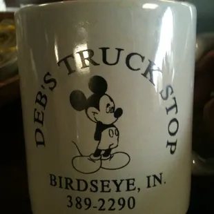 a mickey mouse mug