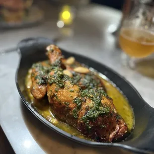Half chicken.
