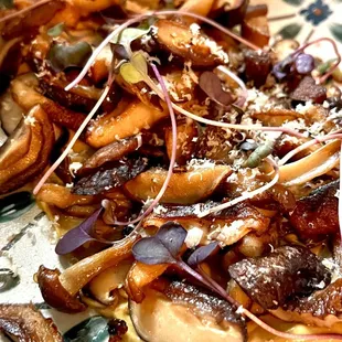 a plate of food on a table