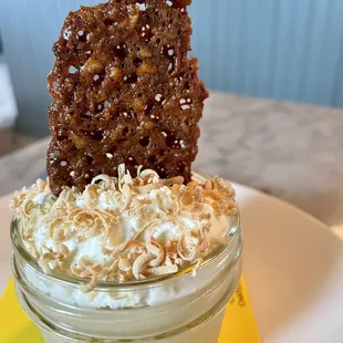 dessert, food