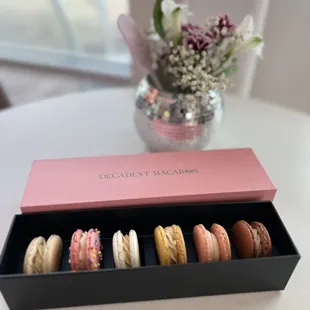 Macaron... gingerbread chai was phenomenal