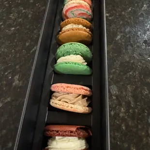 Holiday macarons