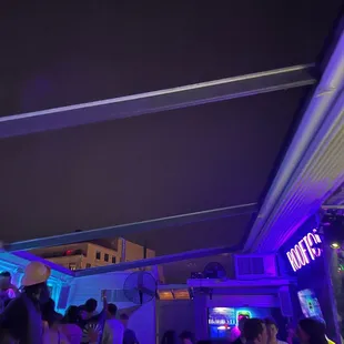 a group of people at a party