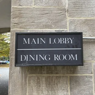 main lobby and dining room