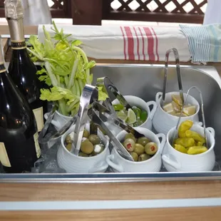 Bloody Mary, Mimosa and Bellini Bar