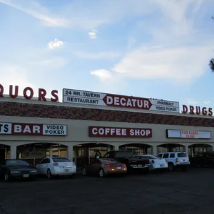 the outside of the store