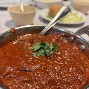 Tikka Masala with goat (medium spice level) 10/10