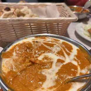 Butter chicken!!! 10/10 (medium spice level)