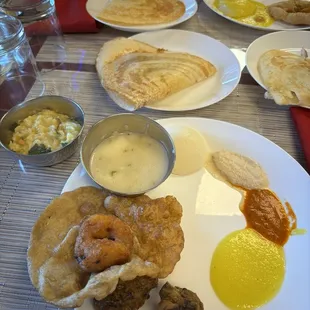 A delicious array of breakfast