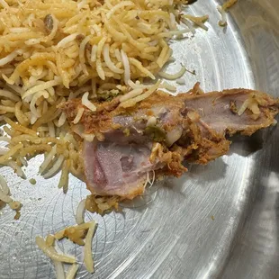 Hyderabadi Chicken Dum Biryani