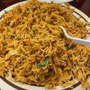 Paneer biriyani