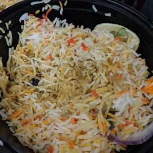 Yelp says don't be tongue tied. My tongue literally died eating this! Straight up Garbage!