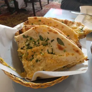 Garlic and Cheese Naan