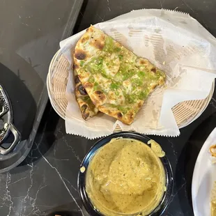 Bullet Naan(Spicy with green chillies)Malai Kofta