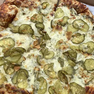 Pickle pizza
