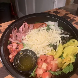Antipasto salad.
