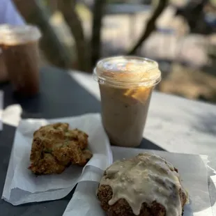 Golden Chai w/Garden Veggie &amp; Blueberry Earl Grey Scones