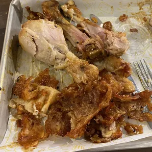 Look at all that thick batter.