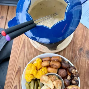 Cheese fondue