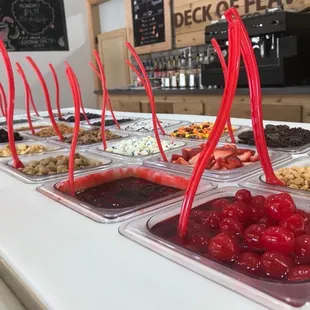Toppings Bar