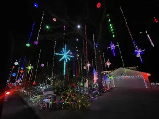 Blackhawk Bluff Christmas Lights Display