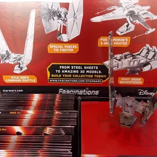 Star Wars Model Kits.