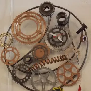 Steampunk Gear Clock