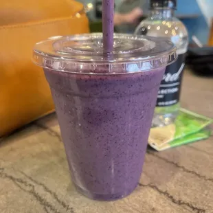 Blue Dome with peanut butter