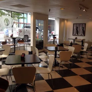 A better look at the seating.  Gotta love the look.