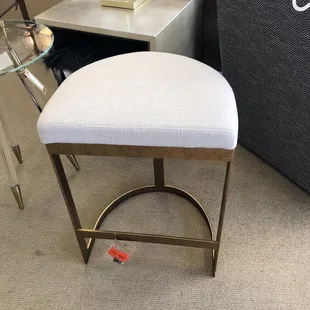 Updated bar stools - Owner was so nice - added pads to the base so they  wouldn't scratch hardwood floors - appreciated their extra help!