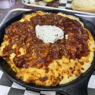 Pulled pork Mac and cheese